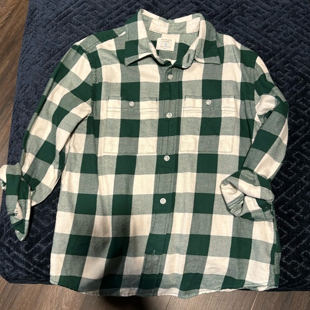 Boys crewcuts flannel